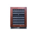Summit 24" Dual Zone Built-In Wine Cellar (Panel Not Included) (CL244WC2PNR) view 4