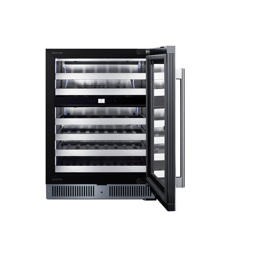 Summit 24" Dual Zone Built-In Wine Cellar (CL244WC2) view 4
