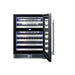 Summit 24" Dual Zone Built-In Wine Cellar (CL244WC2CSS) view 6