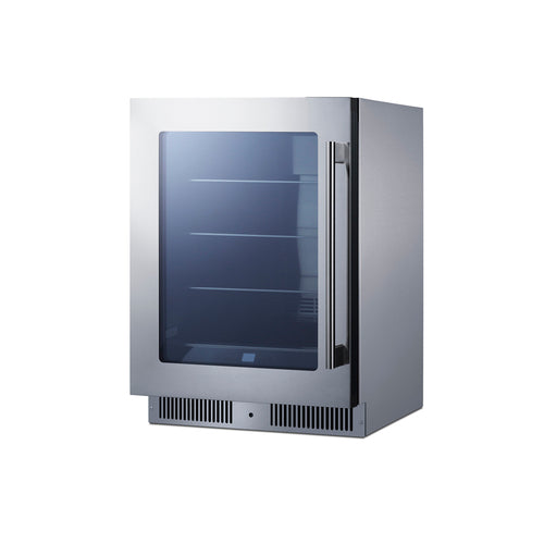Summit 24" Wide Built-In Beverage Center (CL24BV1CSSLHD)