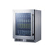Summit 24" Wide Built-In Beverage Center (CL24BV1CSSLHD) view 2