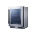 Summit 24" Wide Built-In Beverage Center (CL24BV1CSS) view 2