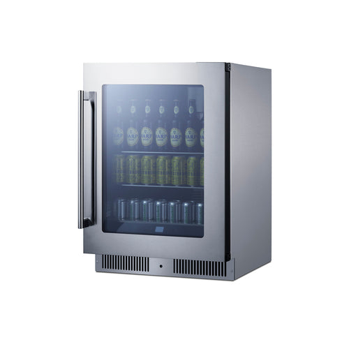 Summit 24" Wide Built-In Beverage Center (CL24BV1CSS)