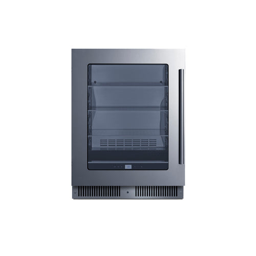 Summit 24" Wide Built-In Beverage Center (CL24BV1LHD)