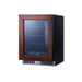 Summit 24" Wide Built-In Beverage Center (Panel Not Included) (CL24BV1PNR) view 3