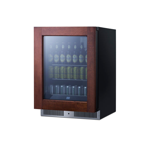 Summit 24" Wide Built-In Beverage Center (Panel Not Included) (CL24BV1PNR) view 4