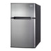 Summit 19" Wide 2-Door Refrigerator-Freezer, ADA Height (CP34BSSADA) view 2