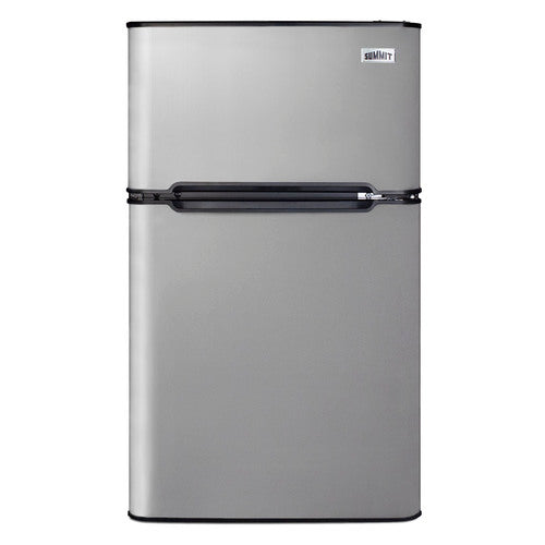 Summit 19" Wide 2-Door Refrigerator-Freezer, ADA Height — Left Hand Door hinge (CP34BSSADALHD)
