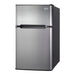 Summit 19" Wide 2-Door Refrigerator-Freezer (CP34BSS) view 2
