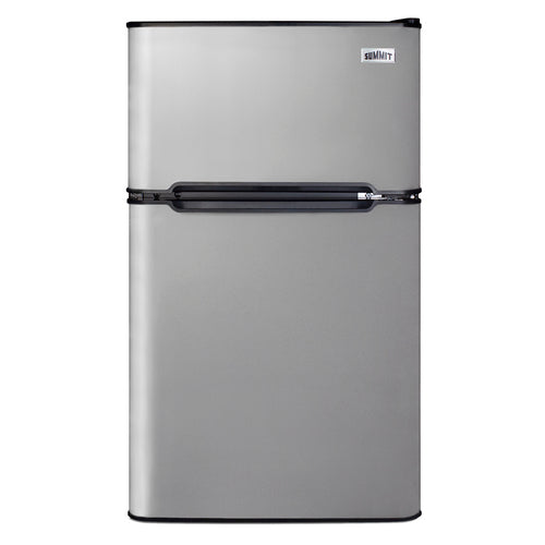 Summit 19" Wide 2-Door Refrigerator-Freezer — Left Hand Door hinge (CP34BSSLHD)
