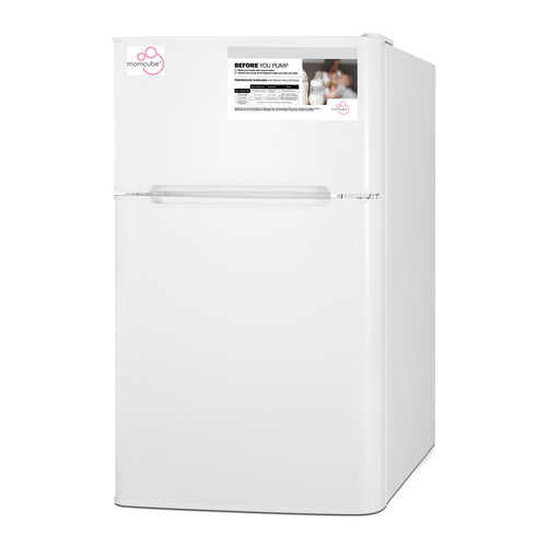 Summit 19" Wide MOMCUBE® Refrigerator-Freezer — Left Hand Door hinge (CP34WMCLHD) view 2