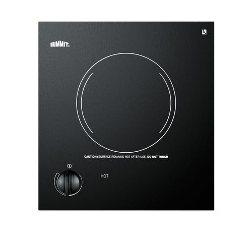 Summit 12" Wide 115V 1-Burner Radiant Cooktop (CR1115)
