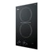 Summit 12" Wide 230V 2-Burner Radiant Cooktop (CR2220B) view 4