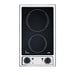 Summit 12" Wide 115V 2-Burner Radiant Cooktop (CR2B120)