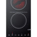 Summit 12" Wide 115V 2-Burner Radiant Cooktop (CR2B15T1B) view 5