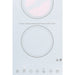 Summit 12" Wide 115V 2-Burner Radiant Cooktop (CR2B15T2W) view 5