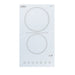 Summit 12" Wide 230V 2-Burner Radiant Cooktop (CR2B23T4W)