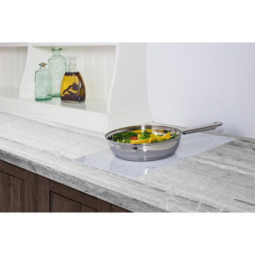 Summit 12" Wide 230V 2-Burner Radiant Cooktop (CR2B23T4W) view 2