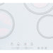 Summit 24" Wide 230V 4-Burner Radiant Cooktop (CR4B23T6W) view 5