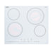 Summit 24" Wide 230V 4-Burner Radiant Cooktop (CR4B23T6W) view 3