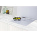 Summit 24" Wide 230V 4-Burner Radiant Cooktop (CR4B23T6W) view 2