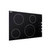 Summit 30" Wide 208-240V 4-Burner Radiant Cooktop (CR4B30MB) view 2