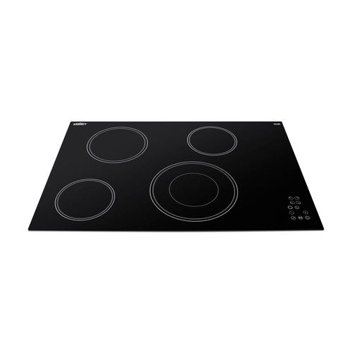 Summit 30" Wide 208-240V 4-Burner Radiant Cooktop (CR4B30T11B) view 3