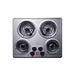Summit 24" Wide 240V 4-Burner Coil Cooktop (CR4SS24)