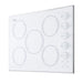 Summit 27" Wide 230V 5-Burner Radiant Cooktop (CR5B274W) view 2
