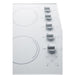 Summit 27" Wide 230V 5-Burner Radiant Cooktop (CR5B274W) view 3