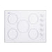 Summit 27" Wide 230V 5-Burner Radiant Cooktop (CR5B274W)