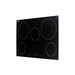 Summit 30" Wide 208-240V 5-Burner Radiant Cooktop (CR5B30T7B) view 3