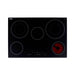 Summit 30" Wide 208-240V 5-Burner Radiant Cooktop (CR5B30T7B) view 5