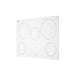 Summit 30" Wide 208-240V 5-Burner Radiant Cooktop (CR5B30T8W) view 3