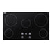 Summit 36" Wide 208-240V 5-Burner Radiant Cooktop (CR5B36MB)