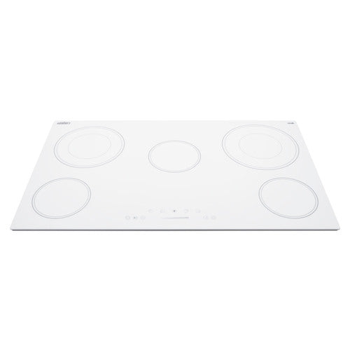 Summit 36" Wide 208-240V 5-Burner Radiant Cooktop (CR5B36TXW) view 3