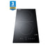 Summit 12" Wide 115V 2-Burner Radiant Cooktop With Safety Shutoff (CRH2BT30115) view 2