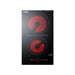 Summit 12" Wide 230V 2-Burner Radiant Cooktop With Safety Shutoff (CRH2BT30230) view 4