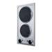 Summit 12" Wide 115V 2-Burner Solid Disk Cooktop (CSD2B115) view 3
