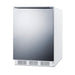 Summit 24" Wide Refrigerator-Freezer (CT661WSSHH) view 2
