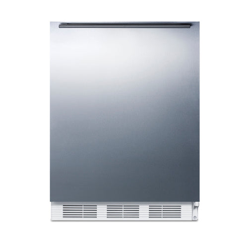 Summit 24" Wide Refrigerator-Freezer, ADA Compliant (CT661WSSHHADA)