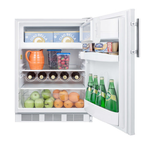 Summit 24" Wide Refrigerator-Freezer, ADA Compliant (CT661WADA) view 4