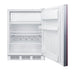 Summit 24" Wide Refrigerator-Freezer, ADA Compliant (Panel Not Included) — Left Hand Door hinge (CT661WIFADALHD) view 2