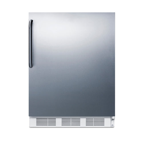 Summit 24" Wide Built-In Refrigerator-Freezer, ADA Compliant — Left Hand Door hinge (CT661WCSSADALHD)
