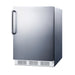 Summit 24" Wide Built-In Refrigerator-Freezer — Left Hand Door hinge (CT661WCSSLHD) view 2