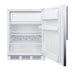 Summit 24" Wide Refrigerator-Freezer, ADA Compliant (CT661WSSHVADA) view 3