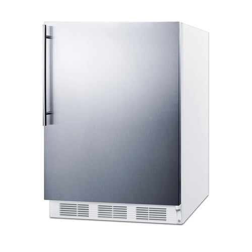 Summit 24" Wide Refrigerator-Freezer (CT661WSSHV) view 2