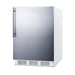 Summit 24" Wide Refrigerator-Freezer — Left Hand Door hinge (CT661WSSHVLHD) view 2
