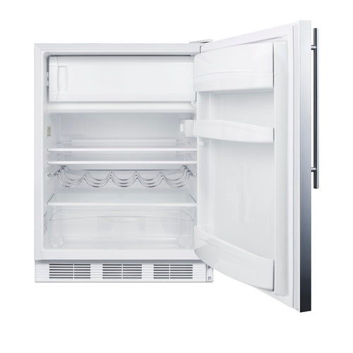 Summit 24" Wide Refrigerator-Freezer (CT661WSSHV) view 3