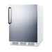 Summit 24" Wide Refrigerator-Freezer, ADA Compliant (CT661WSSTBADA) view 2